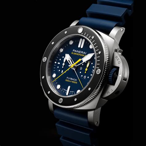 panerai submersible watch chrono mike horn edition - 47mm pam01291